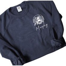 Load image into Gallery viewer, CUSTOM PET SWEATSHIRT NAVY